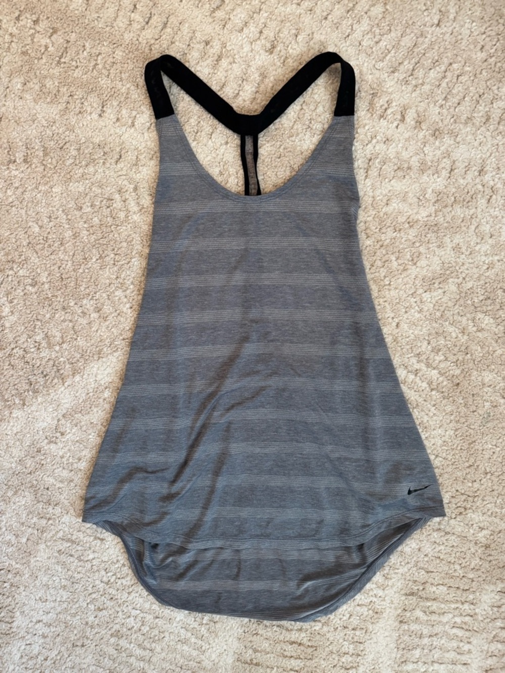 Nike Womens Dri Fit loose drape back tank size L in EUC